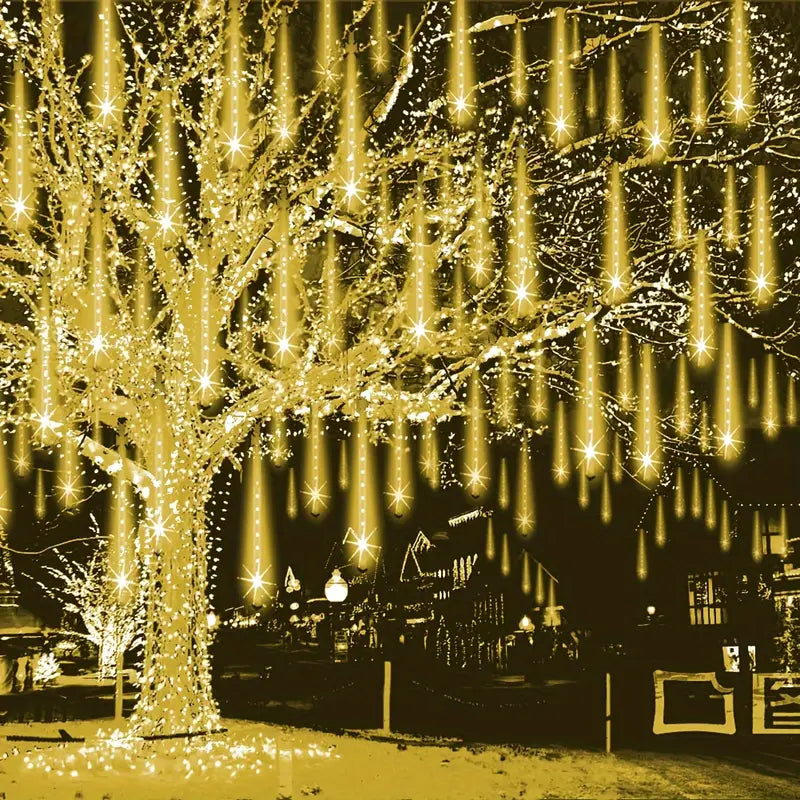 Halloween & Weihnachten Meteor Lichter