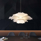 Lampe suspendue fleur moderne