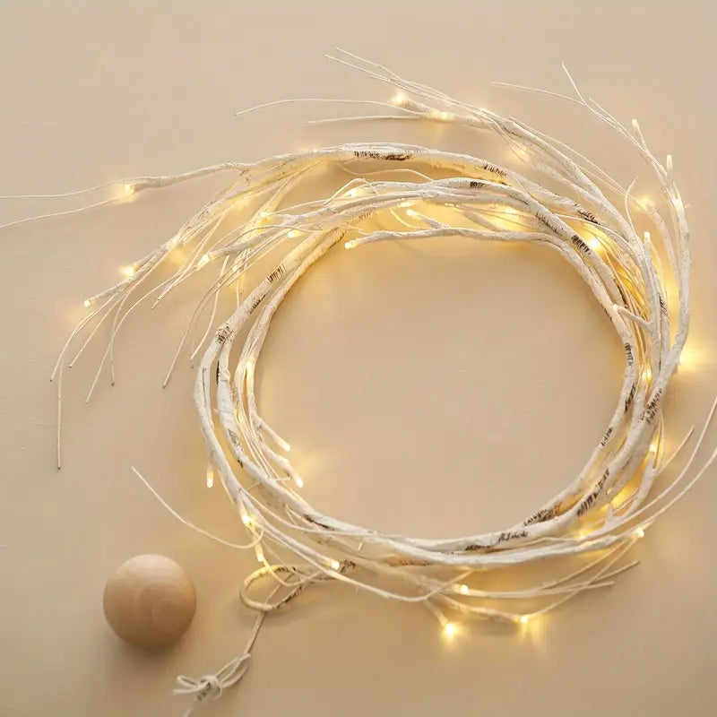Halloween & Weihnachten LED Zweig Girlande