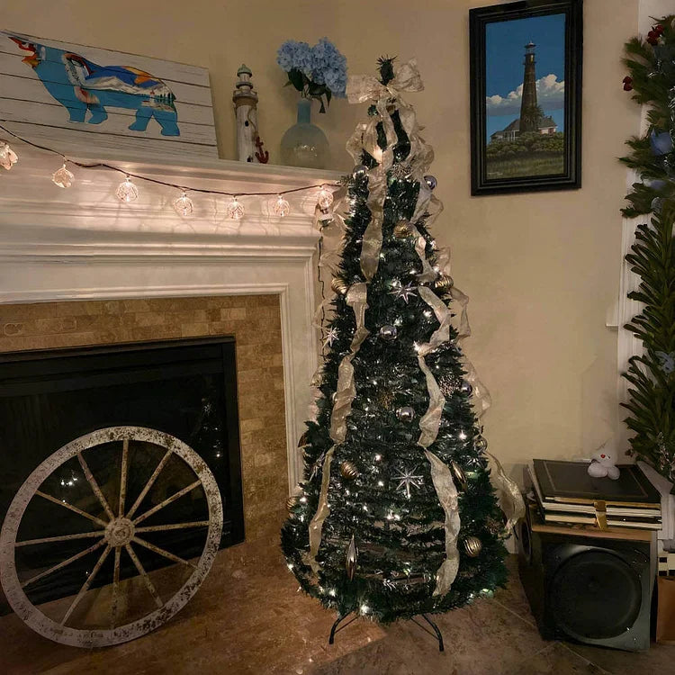 Décoration pliante festive pour le sapin de Noël