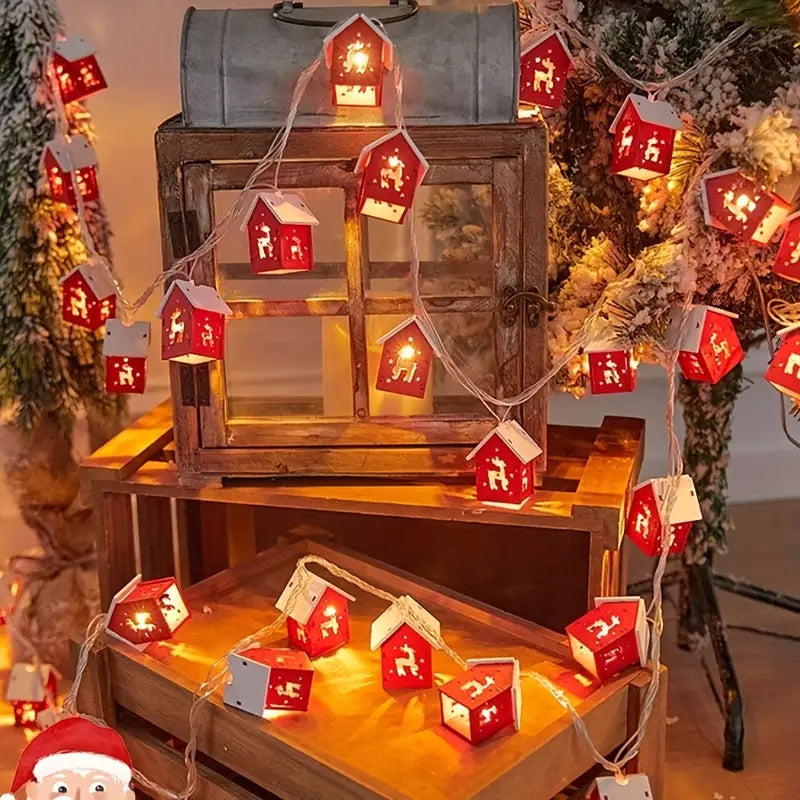 2M Rote LED Weihnachtslichter