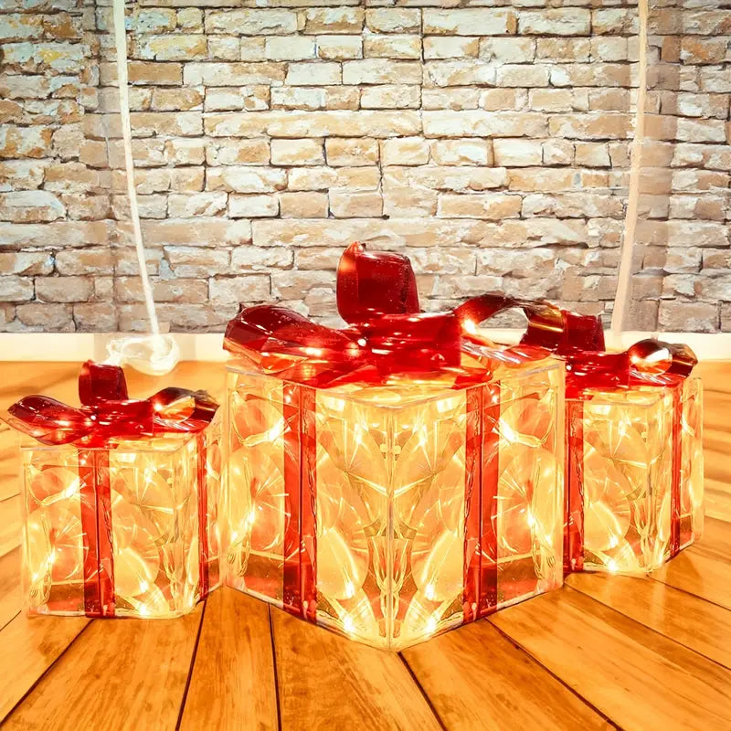 Halloween & Weihnachten Leuchtende Geschenkboxen