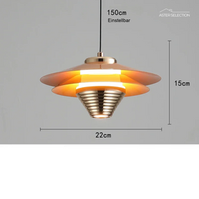 Aluminium LED Pendelleuchte