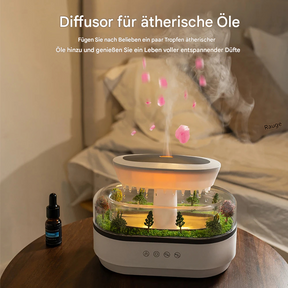 Stylish LED aroma humidifier 
