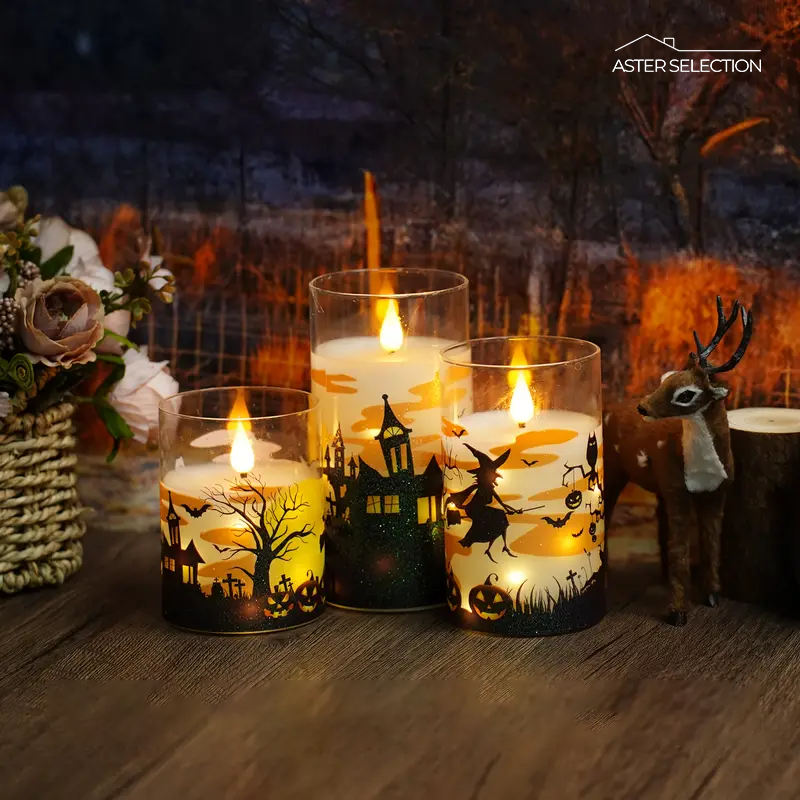 Halloween Deko LED-Kerzen
