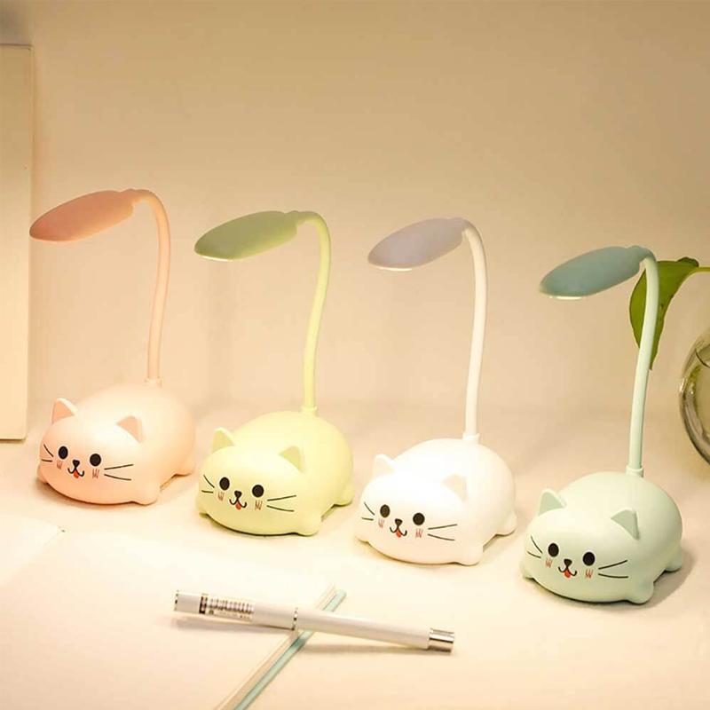 Mini katten design bureaulamp