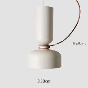 Designer Eisen Pendelleuchte