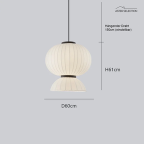 Wabi Sabi Seidenlampe