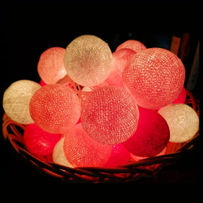 Halloween LED Kugel Lichterkette