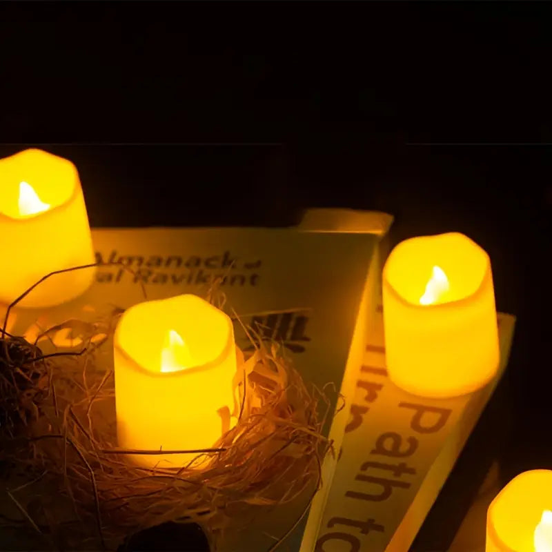 Halloween & Weihnachten LED Teelichter Set