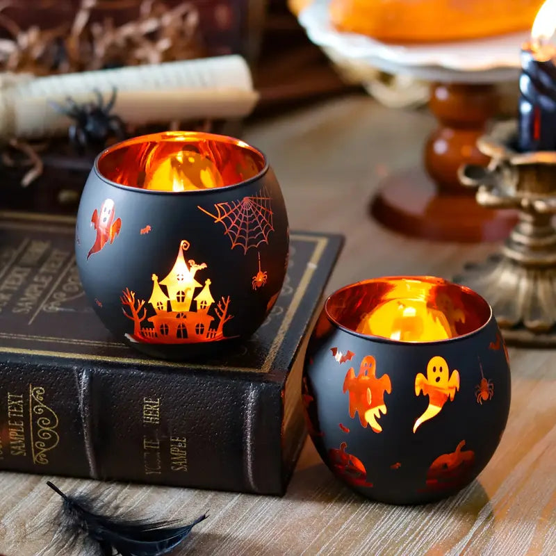 Halloween Kerzenhalter Set