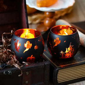 Halloween Kerzenhalter Set