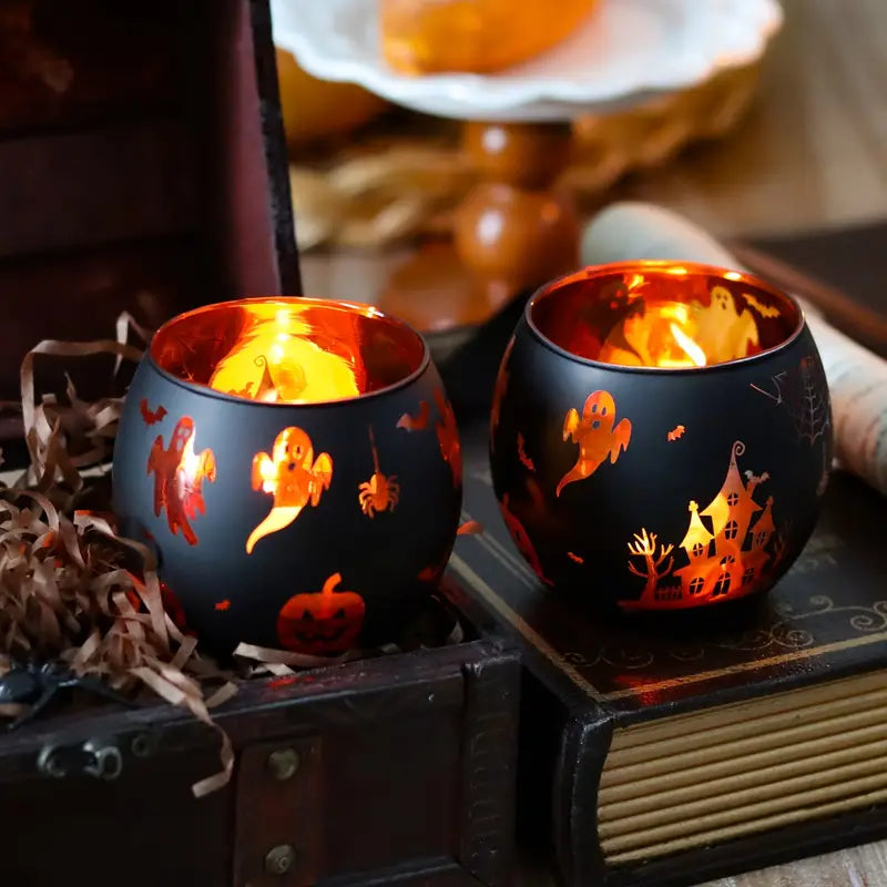 Halloween Kerzenhalter Set