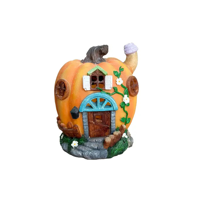 Halloween Solar Kürbishaus