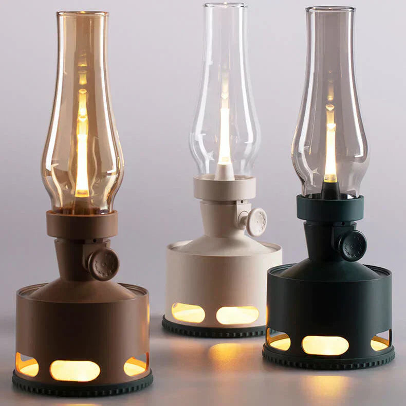 Vintage LED-Tischlampe mit Retro-Charme