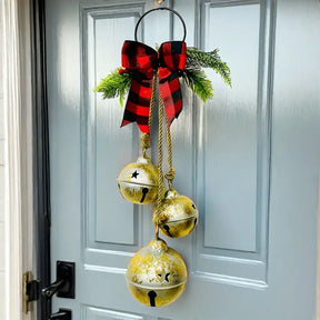 Weihnachtsglocken mit Schleife