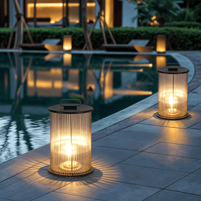 Moderne LED-Gartenleuchte