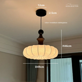Massivholz LED Pendellampe