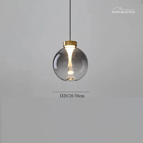 Nordic Glas Pendelleuchte
