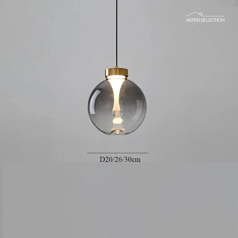 Nordic Glas Pendelleuchte
