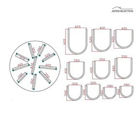 Moderne U-Shape Pendellampe