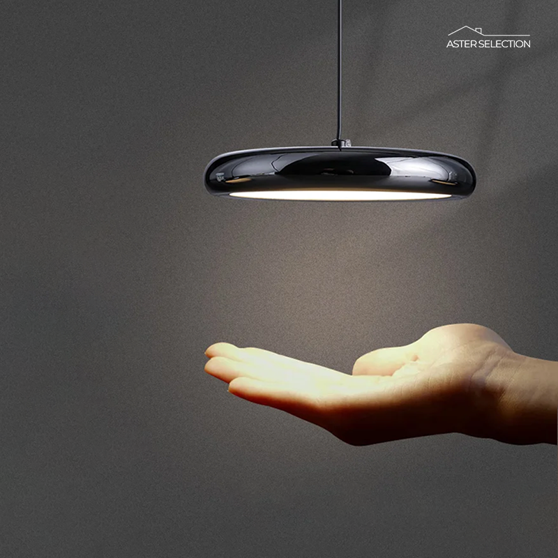 Elegante Aluminium Pendellampe