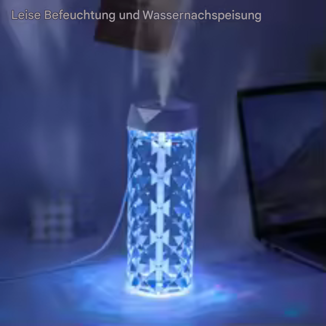 Compact USB fragrance diffuser with LED color change – wellness for home &amp; travel