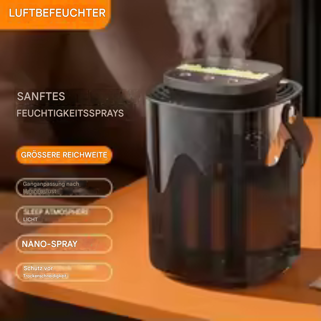 USB diffuser with three nozzles – Innovative humidifier for fresh &amp; pleasant room air