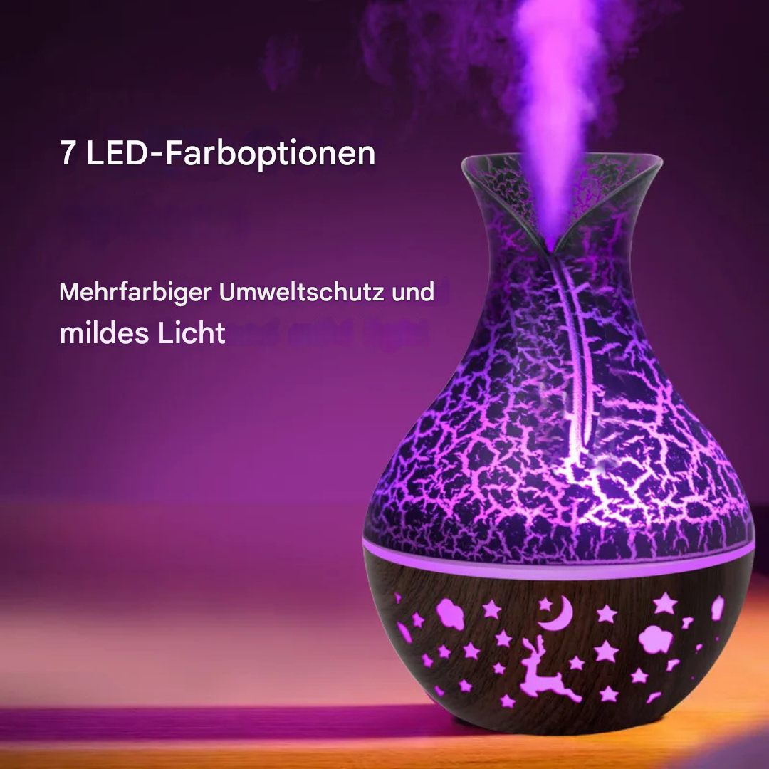 Mini wood-look aroma diffuser 