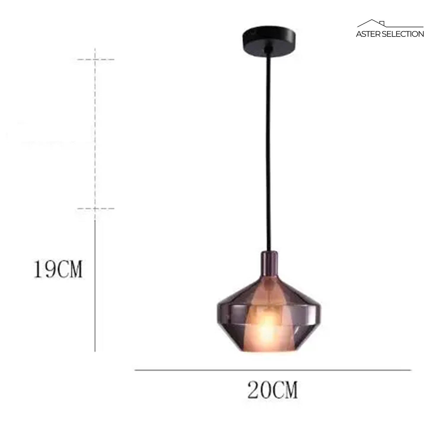 Nordic Glas Pendelleucht