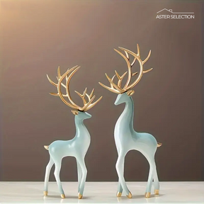 Rentier Figur für Weihnachten & Festliche Dekoration