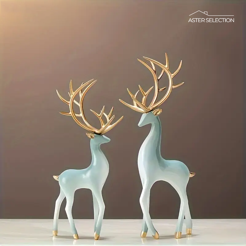 Rentier Figur für Weihnachten & Festliche Dekoration