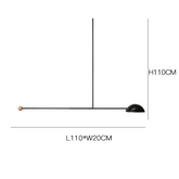 Geometrische LED Pendelleuchte