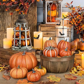 Halloween Herbst Kürbis Set