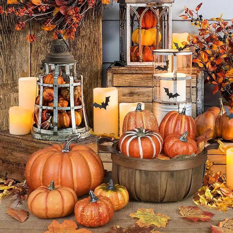 Halloween Herbst Kürbis Set