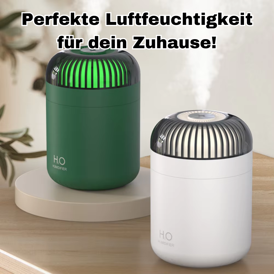 Portable 500ml LED Mini Humidifier – For Home, Office &amp; On the Go