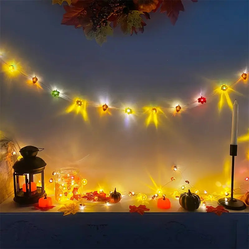 Halloween Herbst Lichterkette