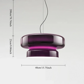 Designer Glas Pendelleuchte