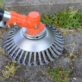 Unkrautbürste für Rasentrimmer