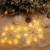 Weihnachts Polaris Saugnapf Lichterkette für Weihnachten & Fensterdeko