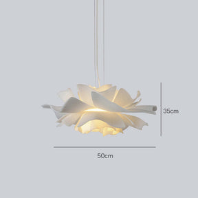 Lampe suspendue fleur moderne