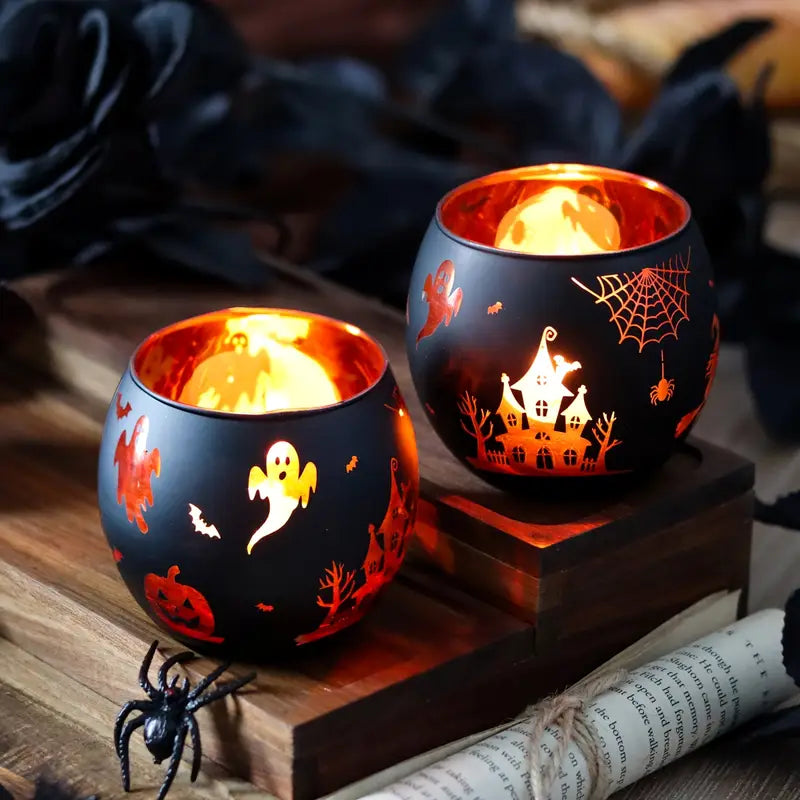 Halloween Kerzenhalter Set
