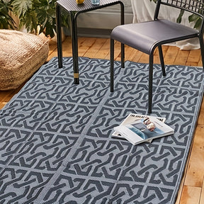 Tapis réversible élégant pour le jardin et la terrasse