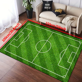 Tapis de salon de football de luxe