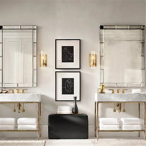 Schwarze Design Wandleuchte