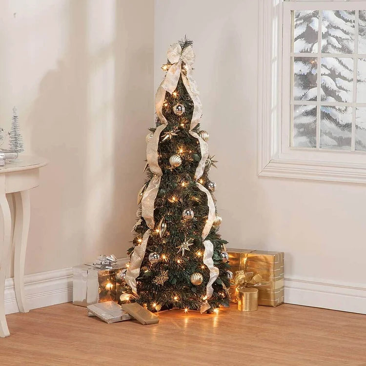 Décoration pliante festive pour le sapin de Noël