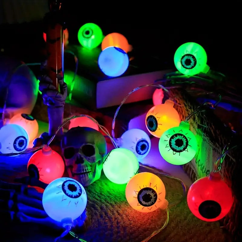 Halloween Augen Lichterkette