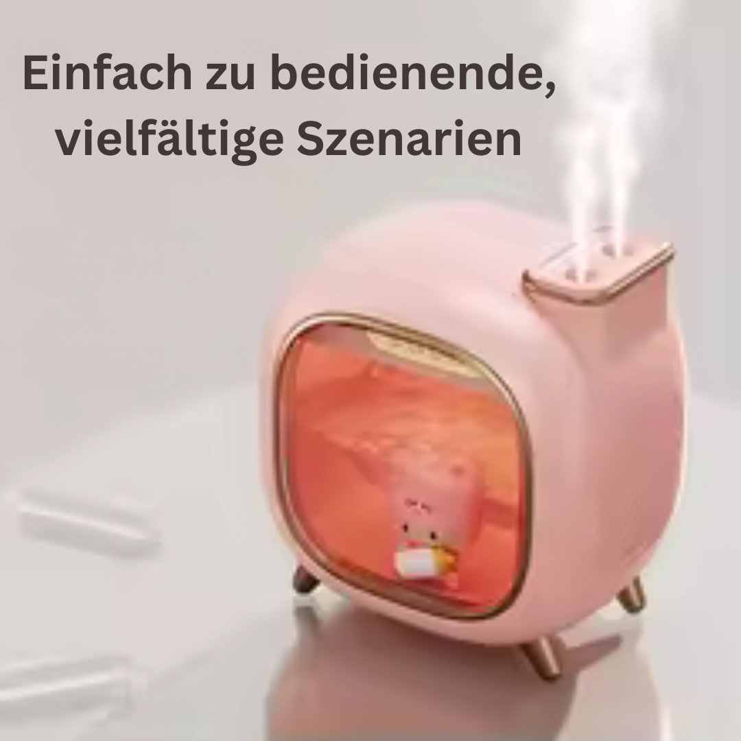 Cute cartoon aroma humidifier – fragrance dispenser with style &amp; fun factor 