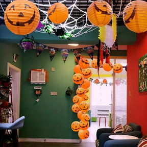 Halloween Papier Laternen