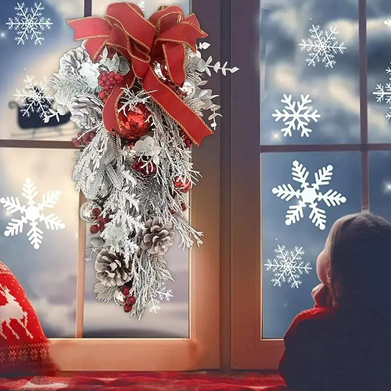 Weihnachtskranz für Tür & Wanddekoration